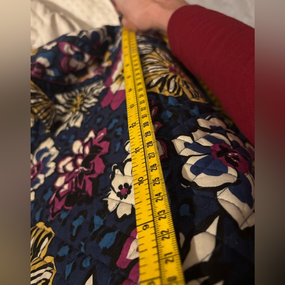 Vera Bradley African Violet Blue Floral Tote Set of 3 2014 fall to 2015 spring. - Picture 13 of 16